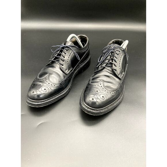 Hanover | Shoes | Hanover Black Leather Wingtip Brogues Mens 